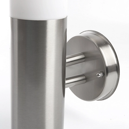 Светильник светодиодный уличный 18W 230V Е27 IP44 (140х75х380) DH021-B серебро на стену вверх 11807 - купить по низкой цене в Краснодаре | ЮгКабель