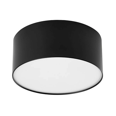 Светильник светодиодный 20W 230V 4000К 1400Лм IP20 AL200 (d115 h50) черн. борт“Simple matte” 48077 - купить по низкой цене в Краснодаре | ЮгКабель