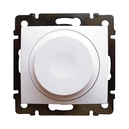 Светорегулятор СП поворотный 40/300W механизм (белый) LED Valena 774263