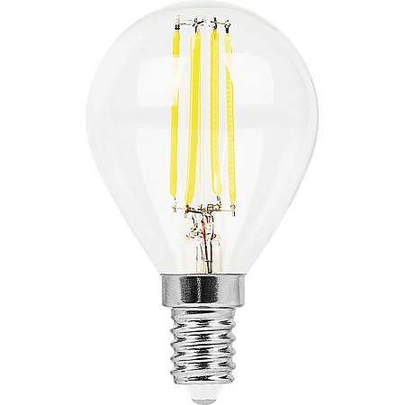 Лампа светодиод. LED 7W 4000К 760Лм Е14 30т.ч. G45 (74х45) (аналог 60W) шар LB-52 25875