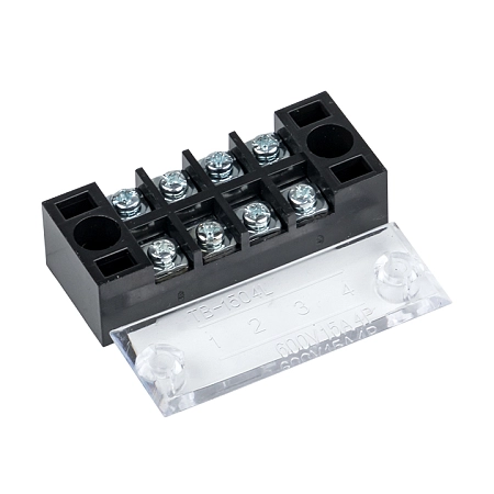 Блок зажимов  1,5 мм2  15A  4 клеммные пары TB-1504 EKF PROxima tb-1504 - купить по низкой цене в Краснодаре | ЮгКабель