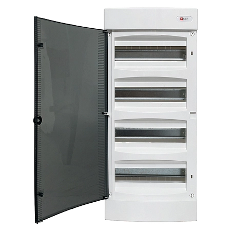Щит настен. 48 мод. (653х287х112) IP41 прозрачная дверь ("Unix") EKF PROxima ux-4x12-n - купить по низкой цене в Краснодаре | ЮгКабель