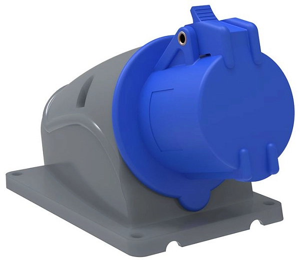 Розетка силовая 1-ф., 16А, 220В, IP44 (3-п, настен.) MAGNUM PSN11-016-3 в каталоге ЮгКабель