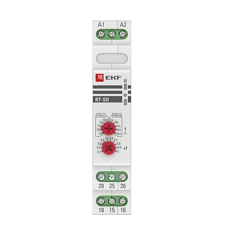 Реле времени (для двигателей "звезда-треугольник") RT-SD EKF PROxima rt-sd - купить по низкой цене в Краснодаре | ЮгКабель