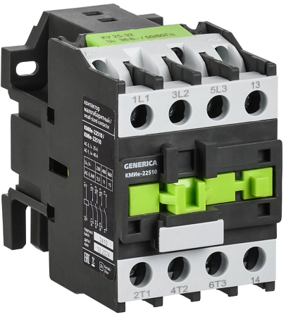 Контактор 25А 220В без реле 1НО (КМИе-22510) KKME21-025-230-10
