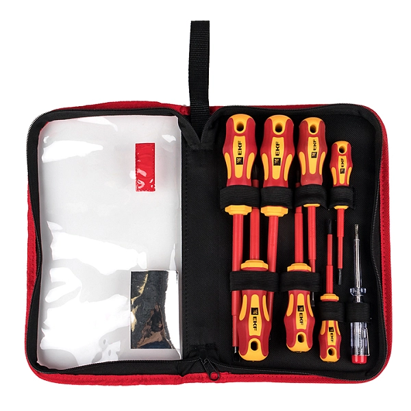 Набор диэлектрических отверток НИО-08 EKF Master ndo-08 в каталоге ЮгКабель