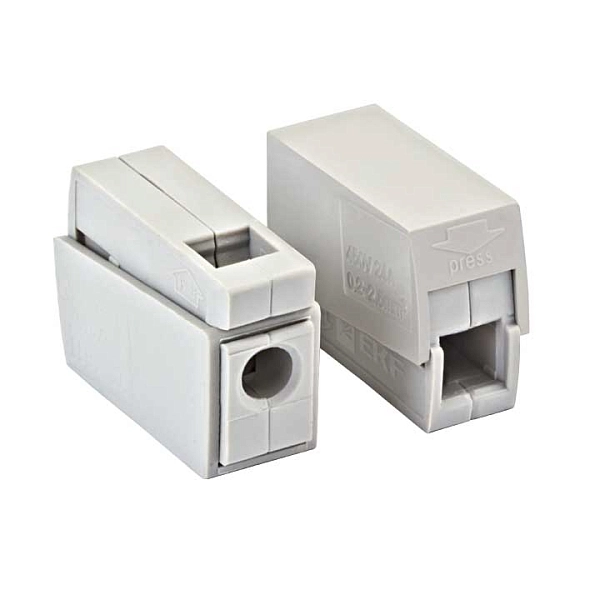 Клеммный соединитель 1х2,5 (без пасты) (многожильный) 24А СМК 224-111 проходная EKF PROxima plc-smk-111 в каталоге ЮгКабель