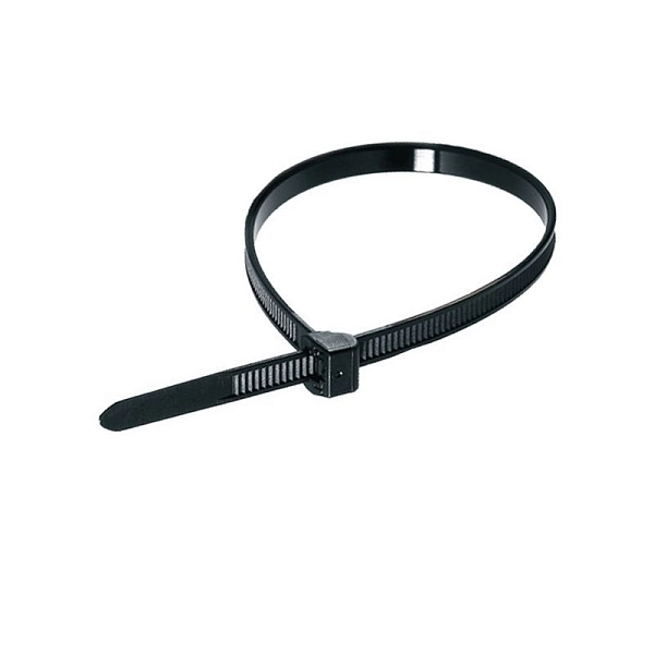 Хомут 7,8х300мм полиамид черный  25326 в каталоге ЮгКабель