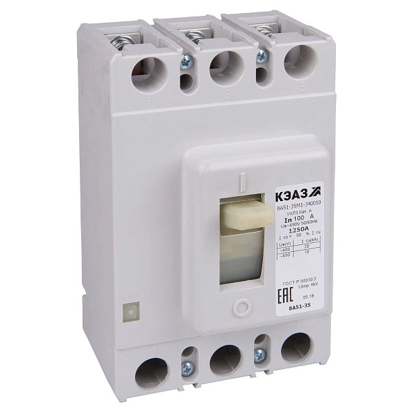 Выкл. автомат. ВА 51-35М3-340010 (400А) 4000 lm 690В/50Гц AC-УХЛ3 108391 Выкл. автомат. ВА 51-35М3-340010 (400А) 4000 lm 690В/50Гц AC-УХЛ3 108391 в каталоге ЮгКабель