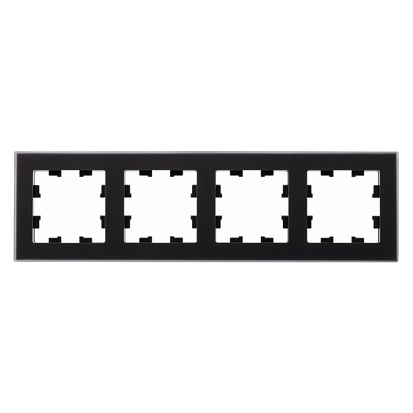 Рамка 4-местная КАРБОН орг. стекло ATN321004 Рамка 4-местная КАРБОН орг. стекло ATN321004 в каталоге ЮгКабель