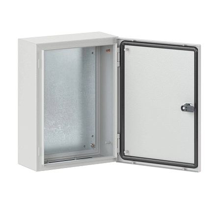 Навесной металлический шкаф ST   400 х 300 х 150мм, IP66, с монт. панелью RAMblock R5ST0431 - купить по низким ценам в Краснодаре Навесной металлический шкаф ST   400 х 300 х 150мм, IP66, с монт. панелью RAMblock R5ST0431 - купить по низкой цене в Краснодаре | ЮгКабель