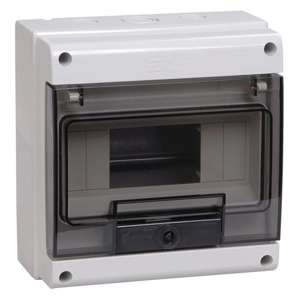 Щит настен.   8 мод. (185х190х100) IP66 белый (КМПн-8) MKP73-N-08-66 в каталоге ЮгКабель