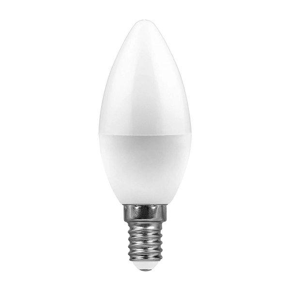 Лампа светодиод. LED   7W 4000К 580Лм Е14 50т.ч. C35 (100х37) (аналог 70W) свеча LB-97 IC 25476 Лампа светодиод. LED   7W 4000К 580Лм Е14 50т.ч. C35 (100х37) (аналог 70W) свеча LB-97 IC 25476 в каталоге ЮгКабель