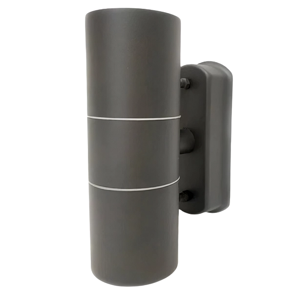 Светильник архитектурный 2хGU10 220V IP44 (163х103х60) серый DH0704 11882 в каталоге ЮгКабель