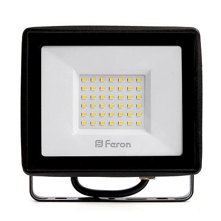 Прожектор светодиодный 50W/230V 4000К 5000Лм IP65 (LL-921) 175х137х28 черный 29497 - купить по низкой цене в Краснодаре | ЮгКабель