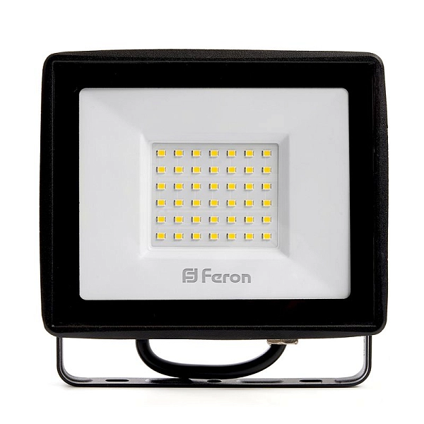 Прожектор светодиодный 50W/230V 4000К 5000Лм IP65 (LL-921) 175х137х28 черный 29497 - купить по низкой цене в Краснодаре | ЮгКабель в каталоге ЮгКабель