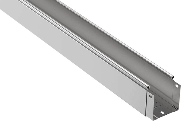 Лоток метал. без перф.  80х80х3000 CLN10-080-080-3 Лоток метал. без перф.  80х80х3000 CLN10-080-080-3 в каталоге ЮгКабель