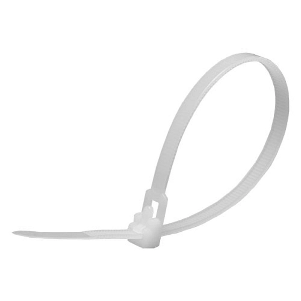 Хомут 5,0х200мм нейлон (100шт) NYCT50-200 многоразовый 39082 в каталоге ЮгКабель