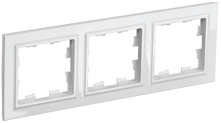 BRITE Рамка 3-мест. РУ-3-БрБ бел. IEK BR-M32-K01