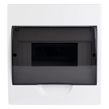 Щит настен.   8 мод. (200х148х95) IP40 белый (ЩРН-ПГ- 8) EKF PROxima pb40-n-8 - купить по низкой цене в Краснодаре | ЮгКабель