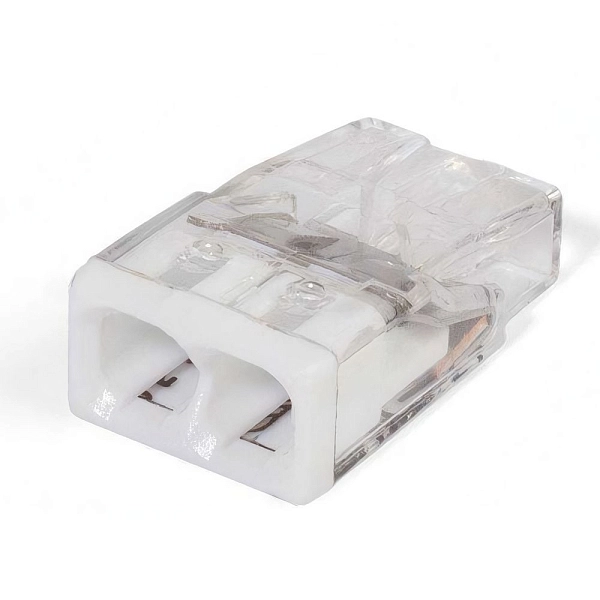 Клемма миниатюрная 2х2,5 (с пастой) линейное расположение контактов 2273-242 в каталоге ЮгКабель