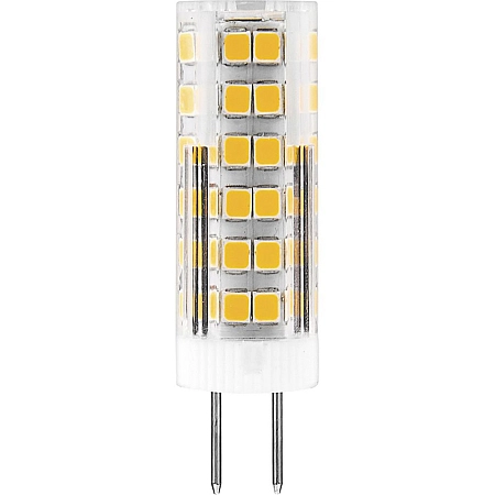 Лампа светодиод. LED 7W 4000К 580Лм G4 30т.ч.220V (50х16) (аналог 70W) LB-433 25864