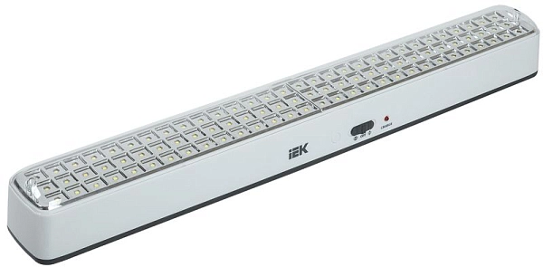 Светильник светодиодный аккумуляторный   90 LED 15/5ч. 220В 170/420Лм IP20 (652х70х79) ДБА 3927 LDBA0-3927-90-K01 Светильник светодиодный аккумуляторный   90 LED 15/5ч. 220В 170/420Лм IP20 (652х70х79) ДБА 3927 LDBA0-3927-90-K01 в каталоге ЮгКабель