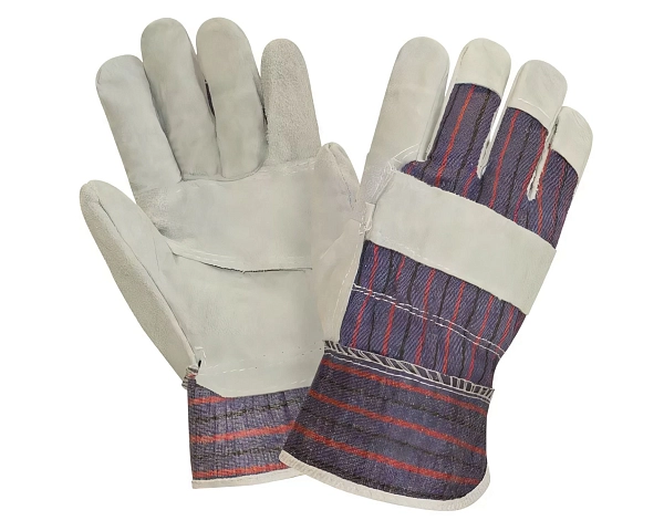 Перчатки спилковые комбинированные 0115 Перчатки спилковые комбинированные 0115 в каталоге ЮгКабель