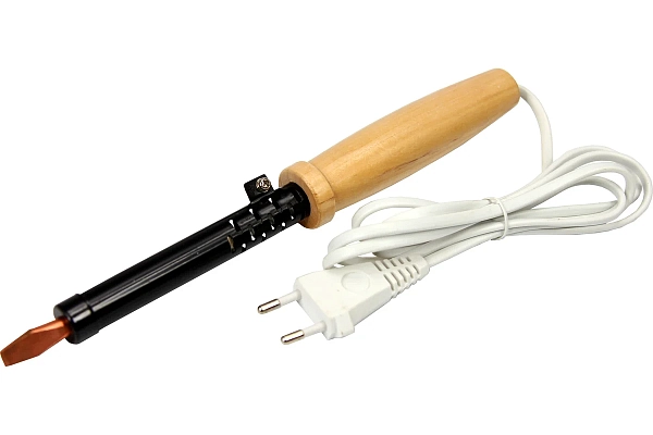 Паяльник ПД ЭПСН 230 В 100 Вт с деревянной рукояткой 12-0291 в каталоге ЮгКабель