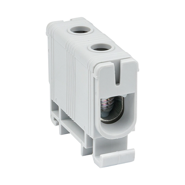 Клемма 1Р  16-50 кв.мм. КВС  , серая EKF PROxima plc-kvs-16-50-gray в каталоге ЮгКабель