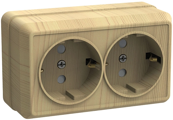 Розетка 2местн. с з/к 16А откр.уст. ОКТАВА (сосна) ERO21-K03-16-DC Розетка 2местн. с з/к 16А откр.уст. ОКТАВА (сосна) ERO21-K03-16-DC в каталоге ЮгКабель