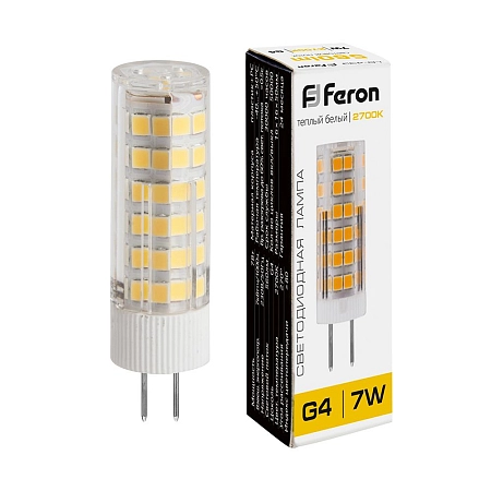 лампа светодиод. led 7w 2700к 560лм g4 30т.ч.220v (50х16) (аналог 70w) lb-433 25863 в Краснодаре - купить по низким ценам Лампа светодиод. LED 7W 2700К 560Лм G4 30т.ч.220V (50х16) (аналог 70W) LB-433 25863 - купить по низкой цене в Краснодаре | ЮгКабель