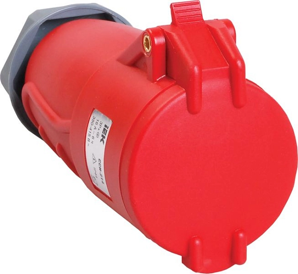 Розетка силовая 3-ф., 16А, 380В, IP44 (4-п, перен.) MAGNUM PSN22-016-4 в каталоге ЮгКабель