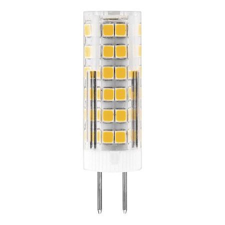 Лампа светодиод. LED 7W 6400К 600Лм G4 30т.ч.220V (50х16) (аналог 70W) LB-433 25865