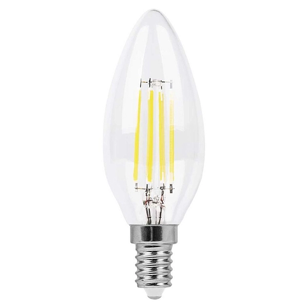 Лампа светодиод. LED 5W 4000К 550Лм Е14 30т.ч. C35 (100х35) (аналог 40W) свеча LB-58 25573 Лампа светодиод. LED 5W 4000К 550Лм Е14 30т.ч. C35 (100х35) (аналог 40W) свеча LB-58 25573 в каталоге ЮгКабель