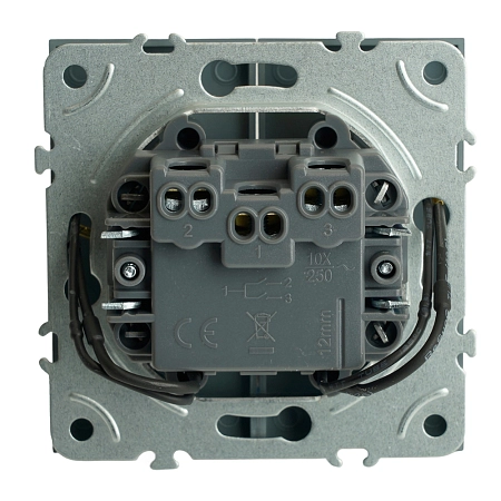 Выключатель СП 2-м с подсв. механизм (платиново-серый) soft touch Эмили RSW10-5102-10 49942 в наличии по выгодной цене. Краснодар. ЮГКАБЕЛЬ.