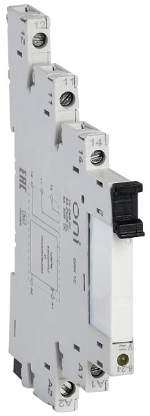 Реле интерфейсное ORK с розеткой 1 перекидной контакт 230В AC/DC ORK-1-1C-ACDC230V Реле интерфейсное ORK с розеткой 1 перекидной контакт 230В AC/DC ORK-1-1C-ACDC230V в каталоге ЮгКабель