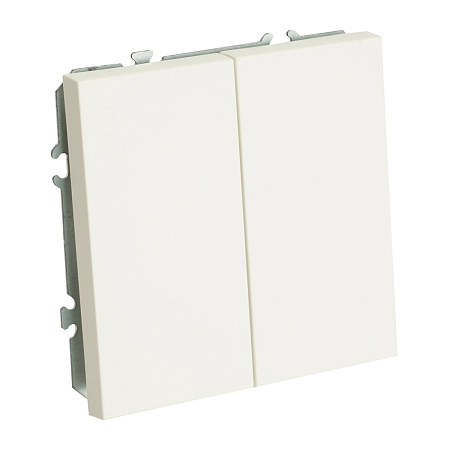 Выключатель СП 2-м механизм (белый фарфор) soft touch Эмили RSW10-5104-01 49866 в наличии по выгодной цене. Краснодар. ЮГКАБЕЛЬ.