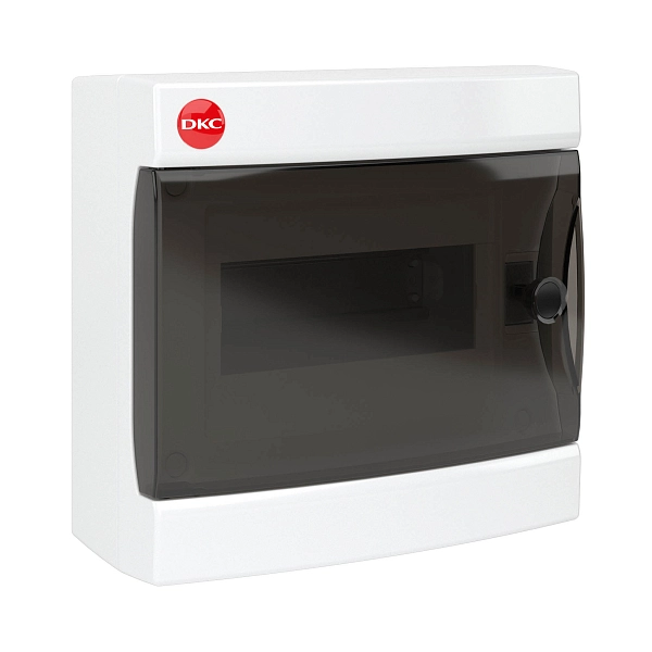 Щит настен.   8 мод. (207х197х101) IP41 белый, с дверцей, с усил. клем.блок., RAMbase (под остаток) 84708 в каталоге ЮгКабель