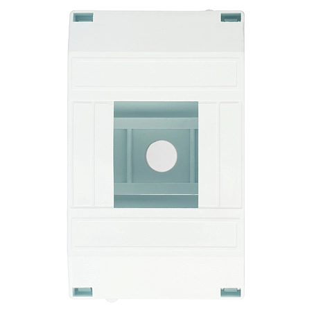 Щит настен.   4 мод. (135х71х58) IP20 белый, под пломбу (КМПН 1/4) pbm40-n-4s - купить по низкой цене в Краснодаре | ЮгКабель
