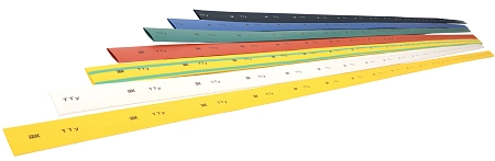 Термоусадочная трубка ТТУ нг-LS 1,5/0,75 белая 1 м IEK UDRS-D15-1-K01