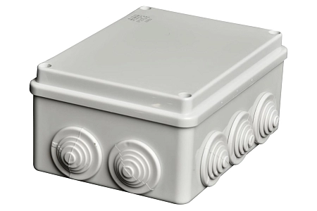 Коробка монтажная ОП 150х110х70 с 10 вводами IP55 (серый) GE41242