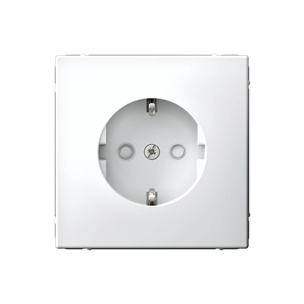 Розетка СП 1-м с з/к со шт. механизм белый ARTGALLERY GAL000145 в каталоге ЮгКабель