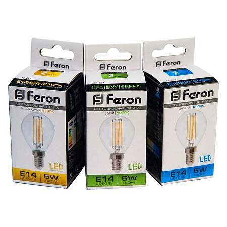 Лампа светодиод. LED 5W 4000К 550Лм Е14 30т.ч. G45 (74х45) (аналог 40W) шар LB-61 25579 - купить по низкой цене в Краснодаре | ЮгКабель