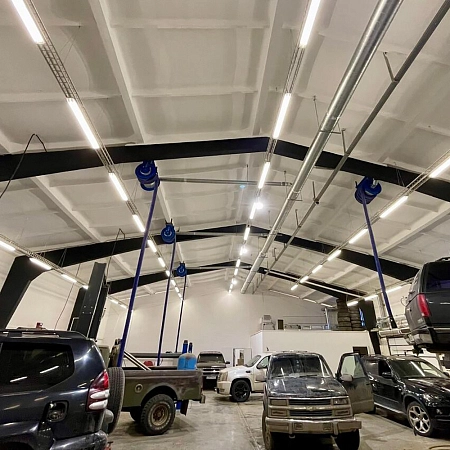 Светильник под LED лампу 2хT8 G13 (1240х118х40) IP40 ДПО 11-2х18-001 41223 - купить по низкой цене в Краснодаре | ЮгКабель