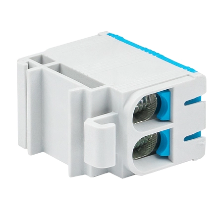 Клемма 2Р 16-50 кв.мм. КВС  , синяя EKF PROxima plc-kvs2-16-50-blue - купить по низкой цене в Краснодаре | ЮгКабель