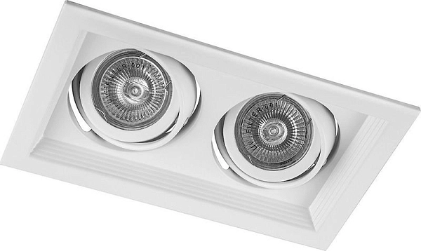 Светильник потолочный встраиваемый, MR16 G5.3 белый, DLT202 29771 в каталоге ЮгКабель