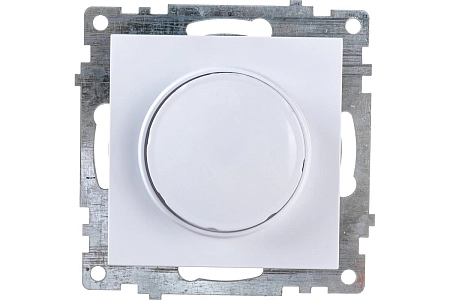 Выключатель электрический диммирующий (механизм), серия Катрин, GLS10-7106-01, белый 39307