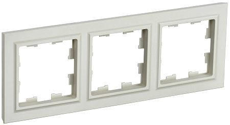 BRITE Рамка 3-мест. РУ-3-БрКр беж. IEK BR-M32-K10