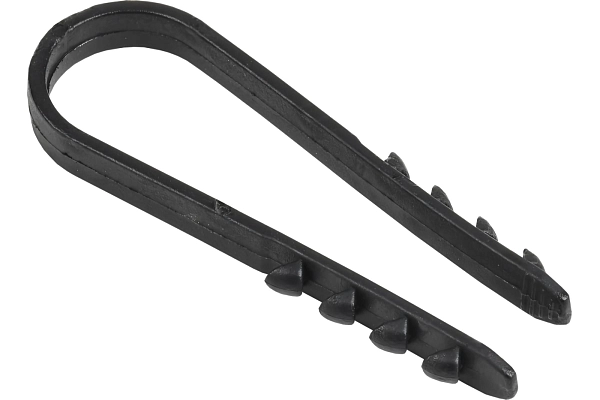 Дюбель-хомут 11-18 (нейлон) черный (100 шт) РосДюбель Дюбель-хомут 11-18 (нейлон) черный (100 шт) РосДюбель в каталоге ЮгКабель